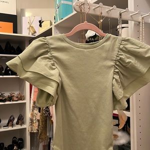 Zara bodysuit its a mint color pastel green